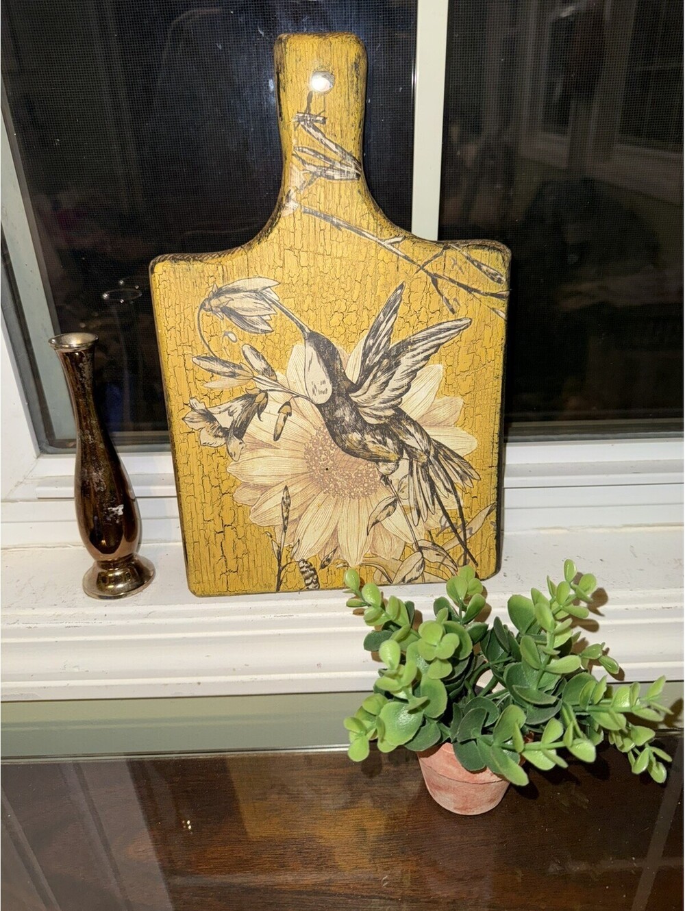 Rustic Cutting Board Repurposed Decorative Cottagecore Farmhouse